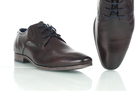 Męskie brązowe buty wizytowe BUGATTI 312A311K-4100 (4)