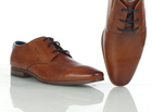 Męskie brązowe buty wizytowe BUGATTI 311A311O-4100 (4)