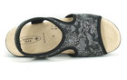Elastyczne sandały damskie - Sanital Flex 8056.17 czarne (5)