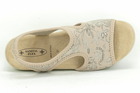 Elastyczne sandały damskie - Sanital Flex 8056.17 beżowe (2)