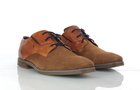 Zamszowe Męskie brązowe buty wizytowe BUGATTI 312ADJ01-1400 (2)