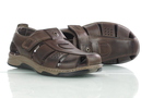 Sandały męskie skórzane - PEGADA 132201-03 brązowy (2)