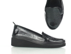 Czarne damskie buty na koturnie - VENEZIA 047112R0107 (5)