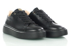Czarne  sneakersy damskie skórzane bioeco ARKA 6456/0308+2094 (2)