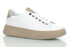 Białe buty damskie sportowe sneakersy LaVia Hanza 54 E-24/złoto (1)