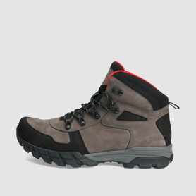 Męskie buty trekkingowe z membraną - TAPI 9153/693 szare
