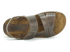 Sandałki męskie skórzane - PEGADA 132802-03 brązowe (3)