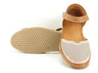 Sandałki damskie - MANITU 911006-42 beżowe (2)