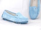 wyjątkowo miękkie i komfortowe niebieskie mokasyny damskie firmy Filippo