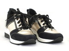 Czarno - złote buty damskie Sneakersy - Góral 1503  (3)