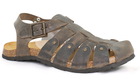Sandały męskie skórzane, rzymianki męskie brązowe ANDIAMO 8809 T.Moro (1)