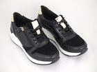 Piękne czarno-złote Sneakersy damskie Filippo DP2052/21 BK buty damskie  (3)