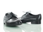Czarne Męskie buty do garnituru Góral M018, czarne buty wizytowe (2)
