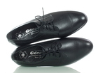 Czarne Męskie buty do garnituru Góral M018, czarne buty wizytowe (4)