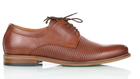 Brązowe skórzane męskie półbuty wizytowe TUR 484/100/F9, brązowe buty do garnituru (1)