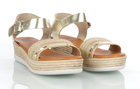 Sandały damskie na koturnie - KELARA K12618 (3)