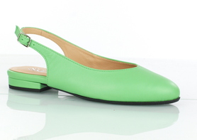 Zielone sandały damskie skórzane - ANDY 570 