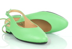 Zielone sandały damskie skórzane - ANDY 570  (2)