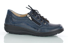 Granatowe damskie buty sznurowane - HELIOS 411 (6)