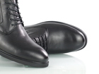 męskie wizytowe buty zimowe wykonane ze skóry naturalnej, ciepłe buty męskie, obuwie męskie zimowe sklep online Sochaczew
