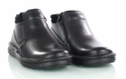 Męskie buty ocieplone na suwak skórzane Krisbut 6768-1-4, trzewiki męskie (2)