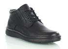Męskie buty zimowe skórzane Krisbut 6765-1-4, czarne trzewiki męskie (2)