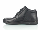 Męskie buty zimowe skórzane Krisbut 6765-1-4, czarne trzewiki męskie (3)