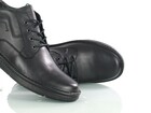 Męskie buty zimowe skórzane Krisbut 6765-1-4, czarne trzewiki męskie (4)
