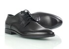 Czarne Męskie buty do garnituru wizytowe  Ryłko IDCK01_7ZH (2)