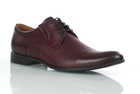 Bordowe męskie buty wizytowe do garnituru - Conhpol A045/1920 (2)